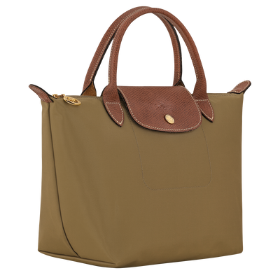 Le Pliage Original S Handbag , Olive - Recycled canvas