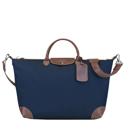 Boxford L Travel bag , Blue - Recycled canvas