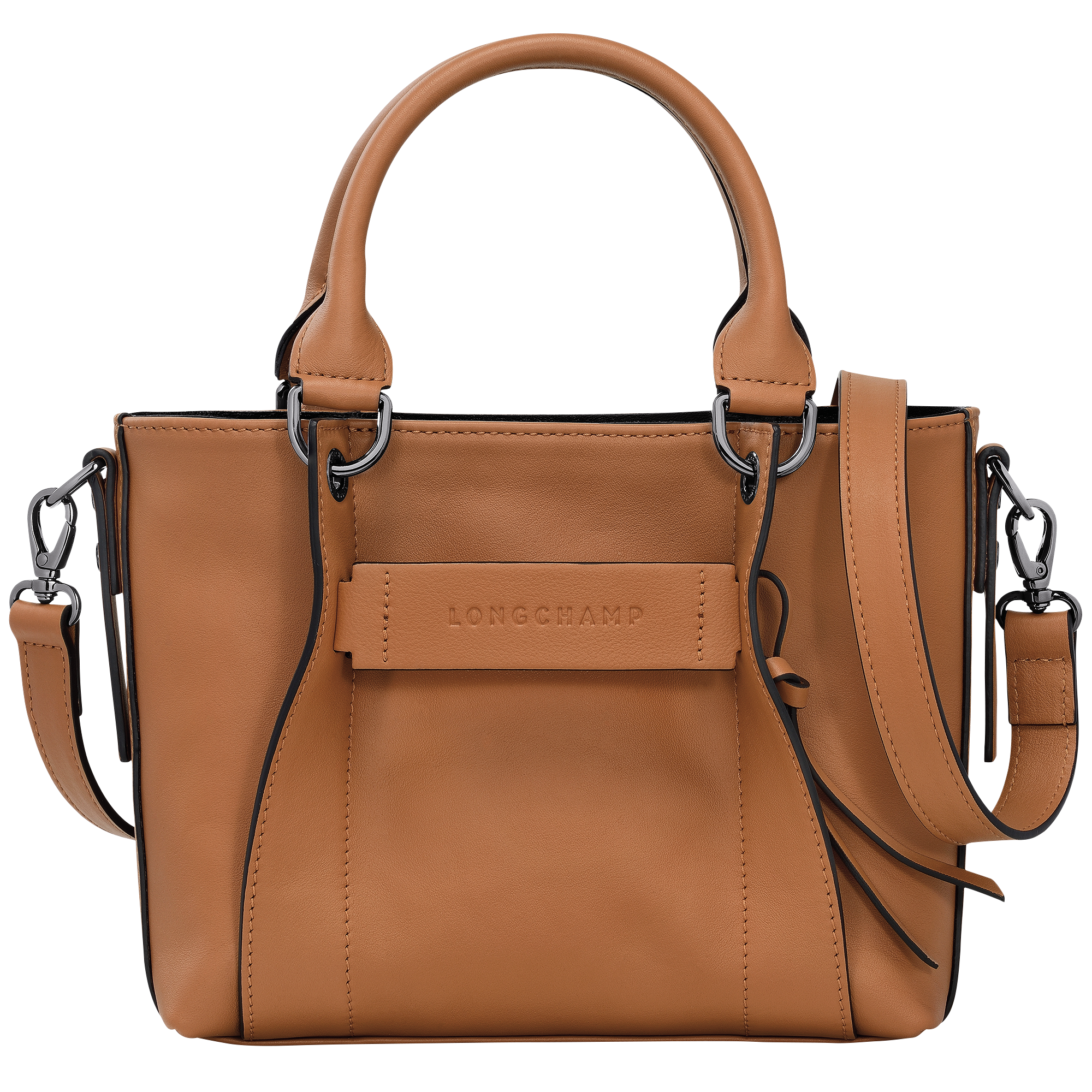 Longchamp 3D 手提包 S, 裸色