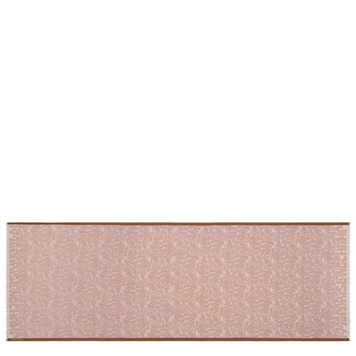 La Cavalcade Longchamp 披肩 , 茶粉色 - 莫代尔