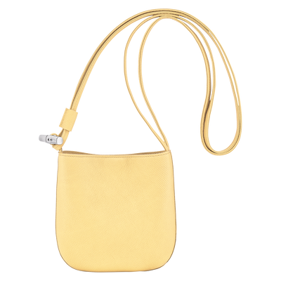 Le Roseau S Crossbody bag , Yellow Chick - Leather