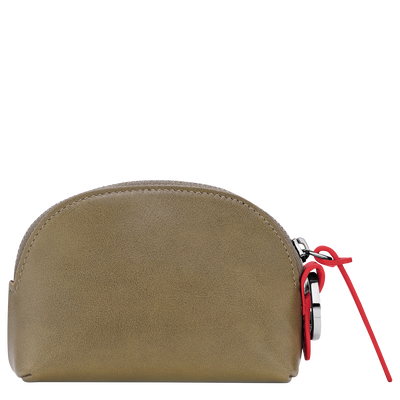 Longchamp Pocket 零钱包 , Olive - 皮革