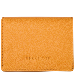 Le Foulonné系列 紧凑型钱包 , 杏黄色 - 皮革