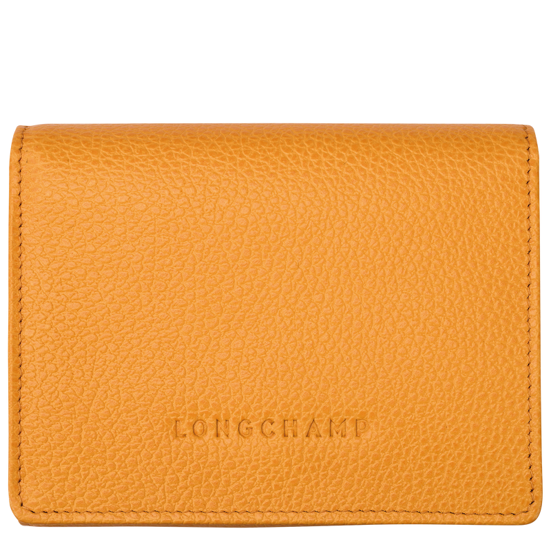 Le Foulonné Wallet , Apricot - Leather  - View 1 of  2