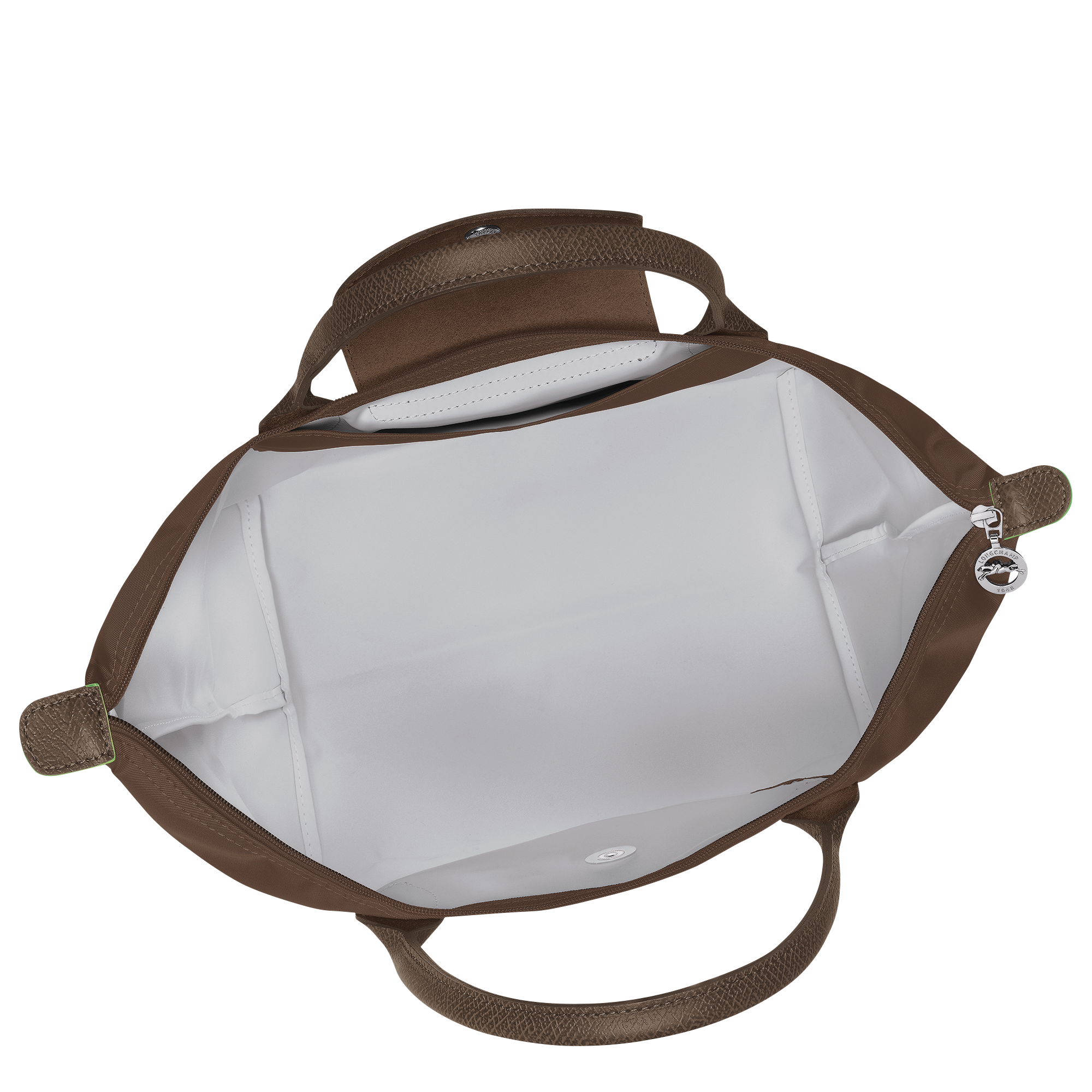 手提包 M, 泥土色 - 查看 4
        6 - 放大 Le Pliage Green 手提包 M, 泥土色