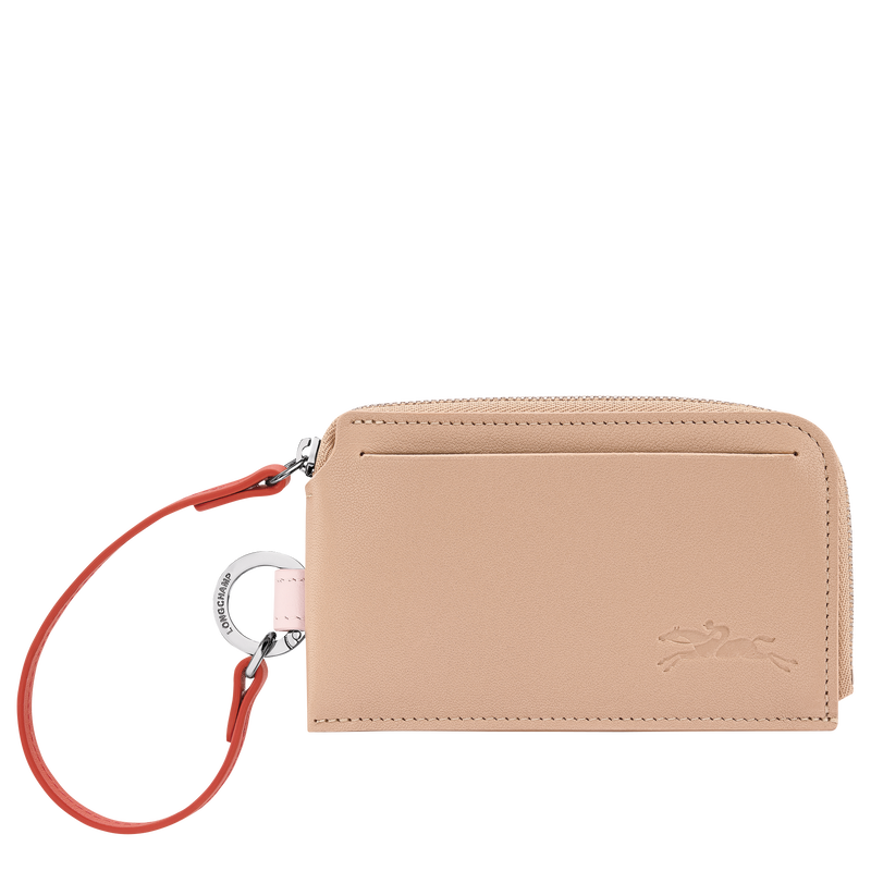 Le Pliage Collection 卡夹 , 米色 - 皮革  - 查看 1 2