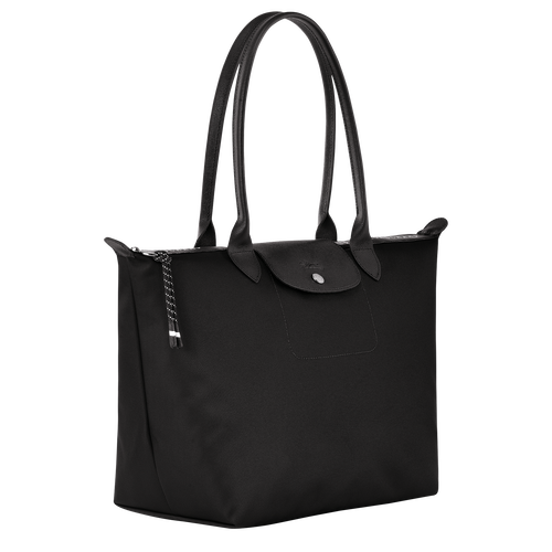 Le Pliage Energy L Tote bag , Black - Recycled canvas - View 3 of  6