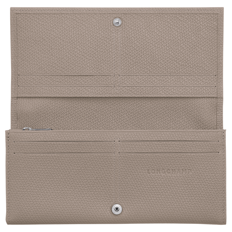 Le Roseau Long continental wallet , Clay - Leather  - View 3 of  3