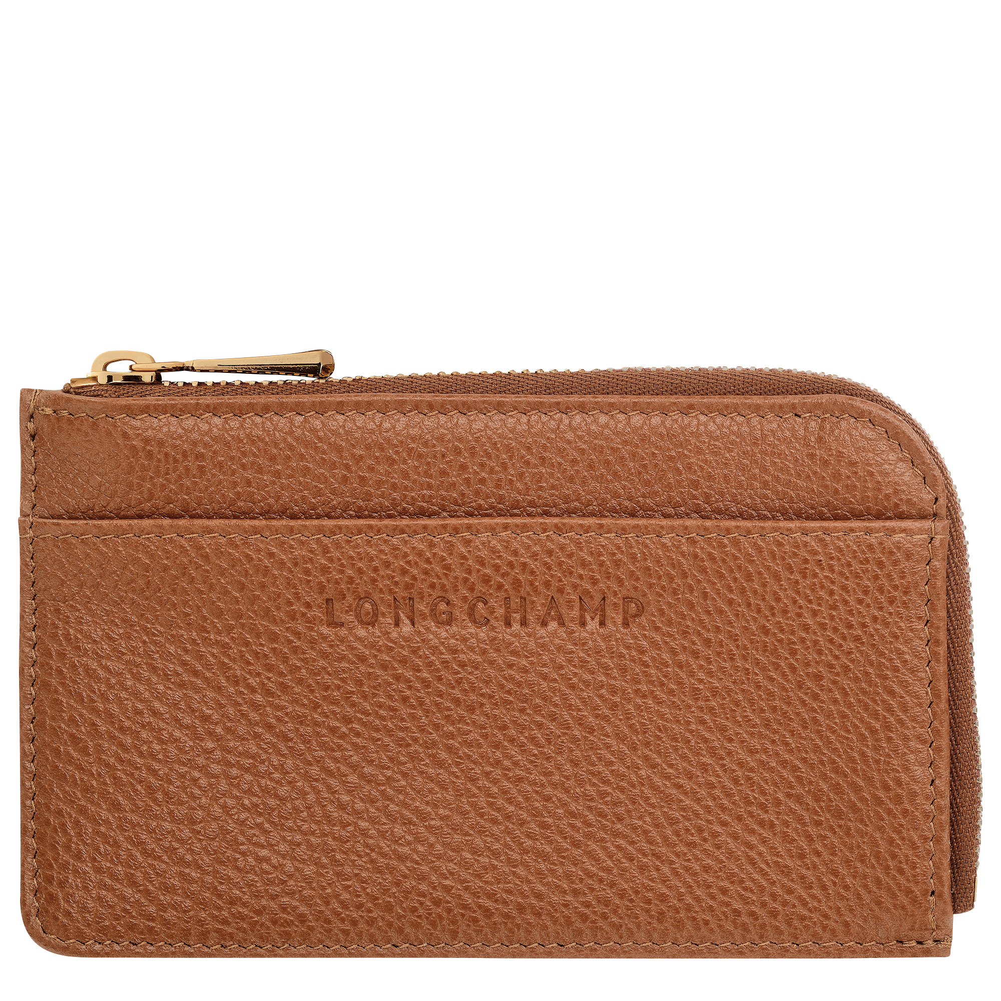 Card holder, Caramel - View 1 of
2 - zoom in Le Foulonné Card holder, Caramel