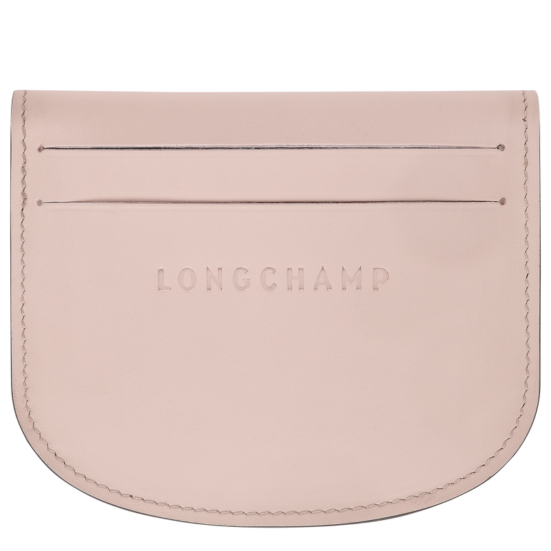 &Eacute;pure Card holder , Petal Pink - Leather  - View 2 of  3