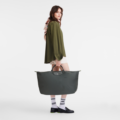 Le Pliage Green XL 旅行包 , 石墨黑 - 再生帆布