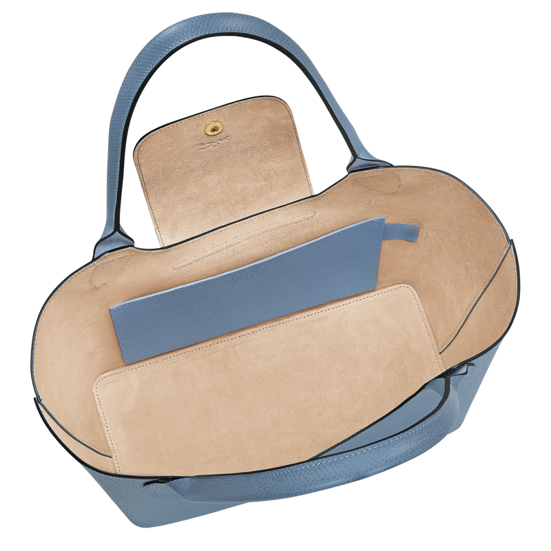 Épure Shoulder bag , Slate - Leather  - View 5 of  5