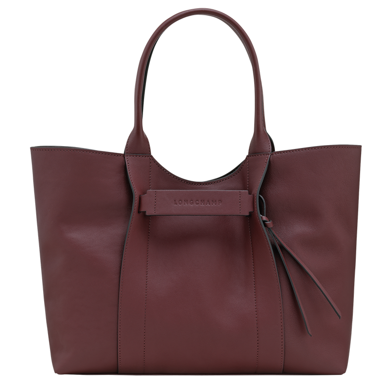 Longchamp 3D L 单肩包 , 勃艮第色 - 皮革  - 查看 1 5
