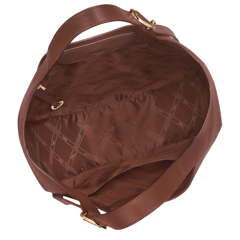 Le Foulonné XL 托特包 , 咖啡棕 - 皮革  - 查看 5 6