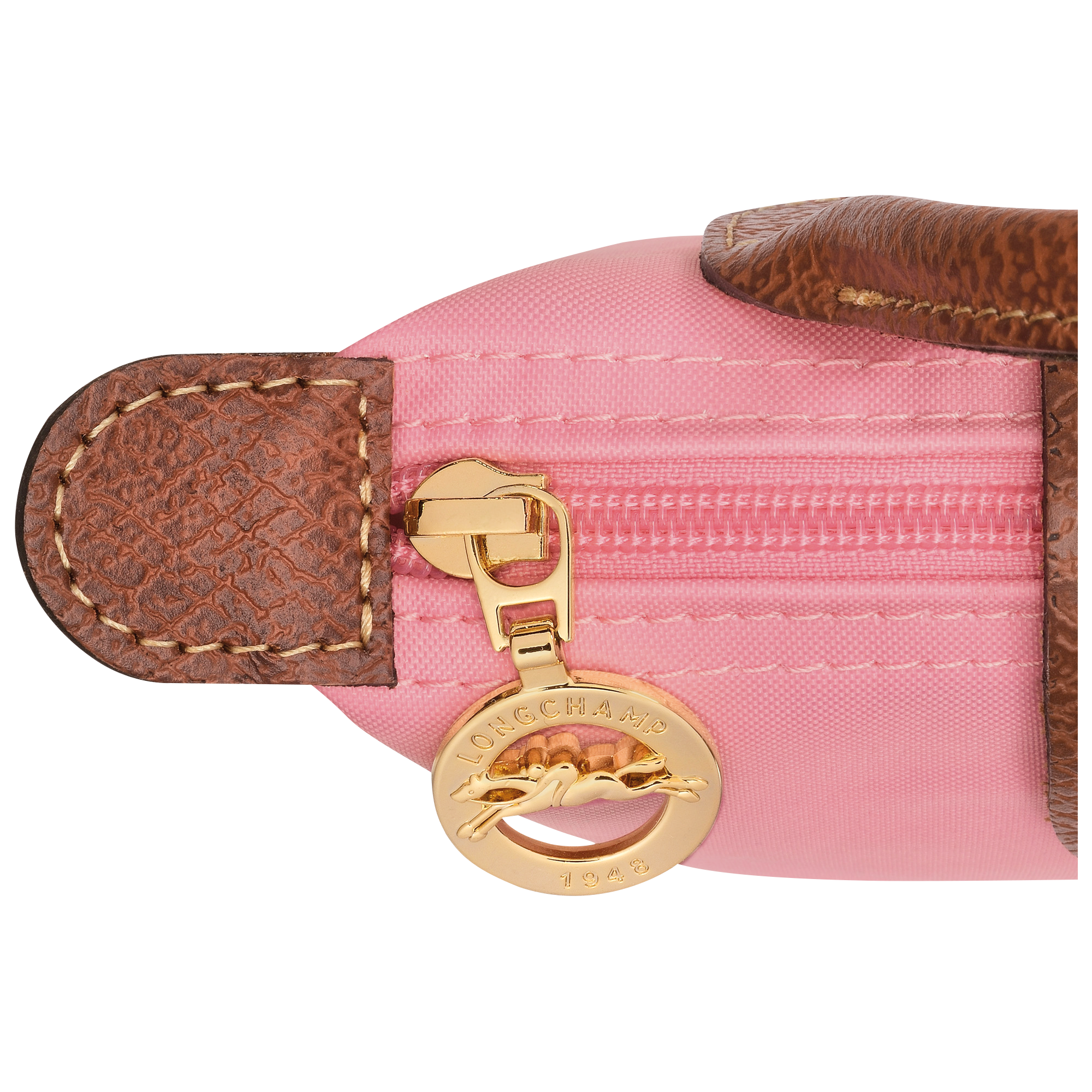 Pouch with handle, Marshmallow - View 6 of
6 - zoom in Le Pliage Original Pouch with handle, Marshmallow