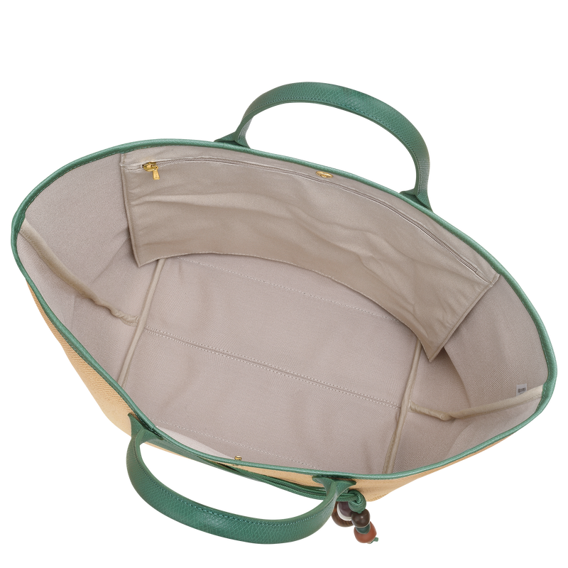 Le Pliage Collection M 提篮包 , 牛至绿 - 帆布  - 查看 5 6