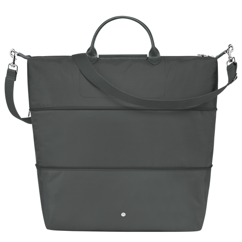 Le Pliage Green Travel bag expandable , Graphite - Recycled canvas - View 4 of  7