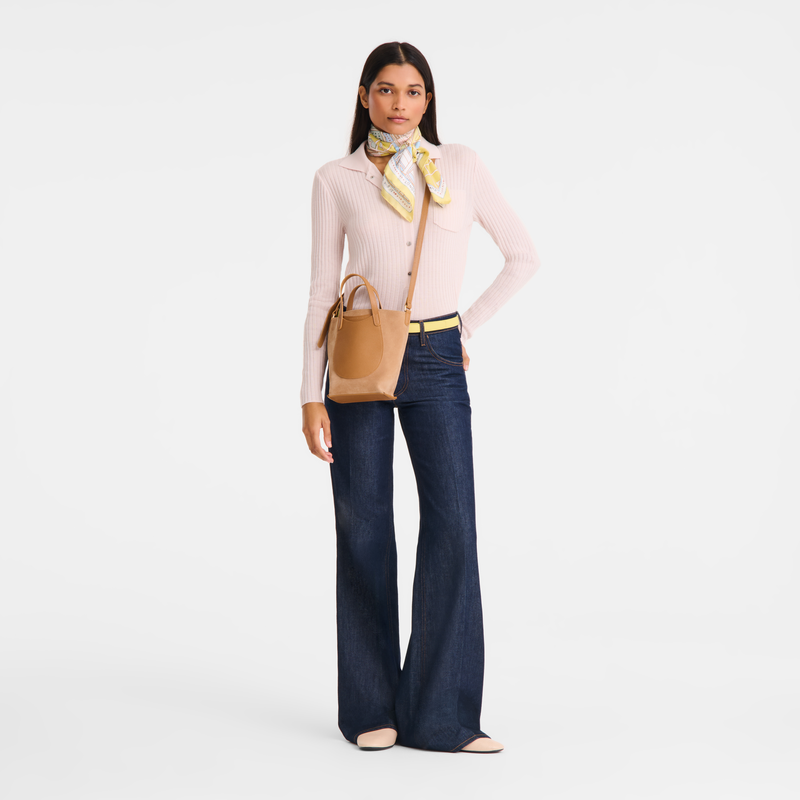 Complice XS Crossbody bag , Pecan - Leather  - View 2 of  6