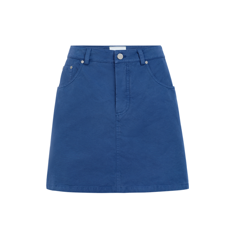 Skirt , Thistle - Overdyed cotton  - View 1 of  4