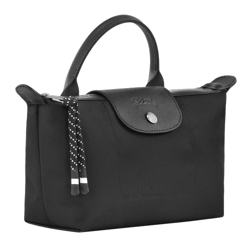 Le Pliage Energy Pouch , Black - Recycled canvas - View 2 of  5