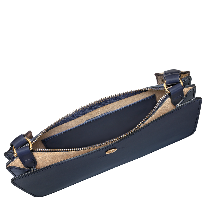 &Eacute;pure 斜挎包 , 海军蓝色 - 皮革  - 查看 5 6