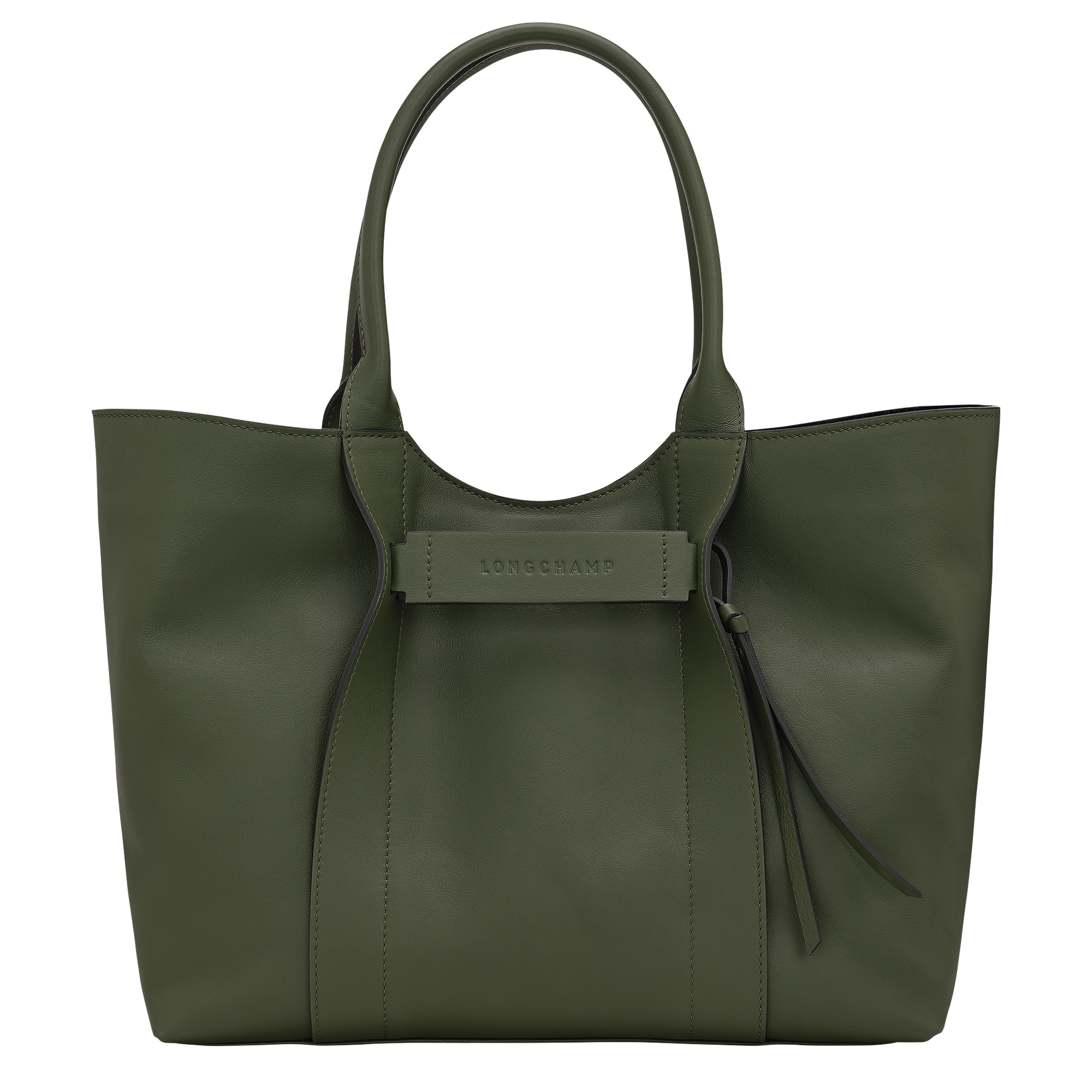 Longchamp 3D 单肩包  L, 卡其色