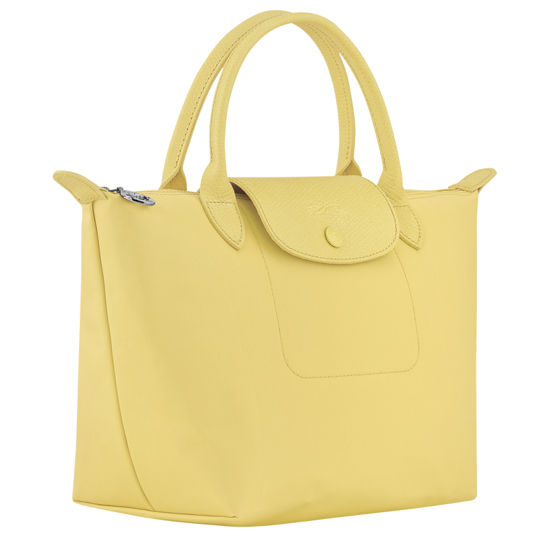 Le Pliage One S Handbag , Lime - Recycled canvas  - View 3 of  8