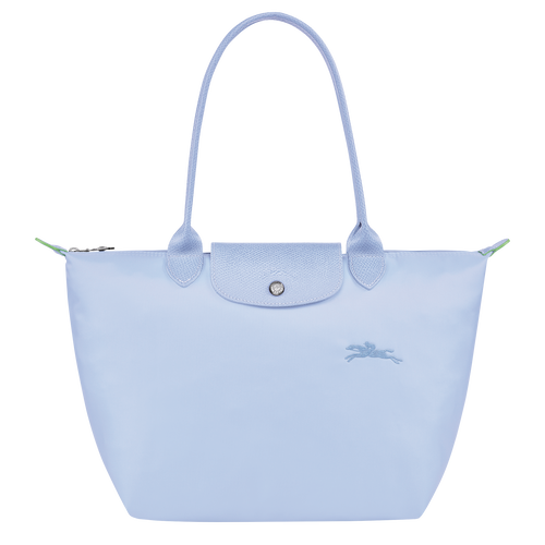 Le Pliage Green M 小号单肩包 , 天蓝色 - 再生帆布 - 查看 1 4