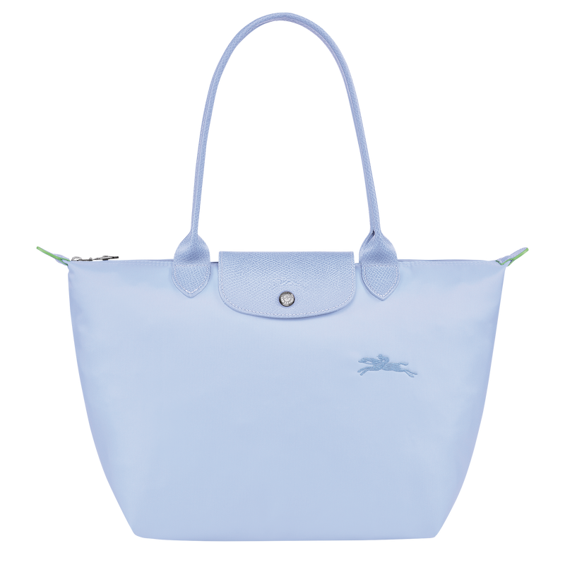 Le Pliage Green M 小号单肩包 , 天蓝色 - 再生帆布  - 查看 1 4