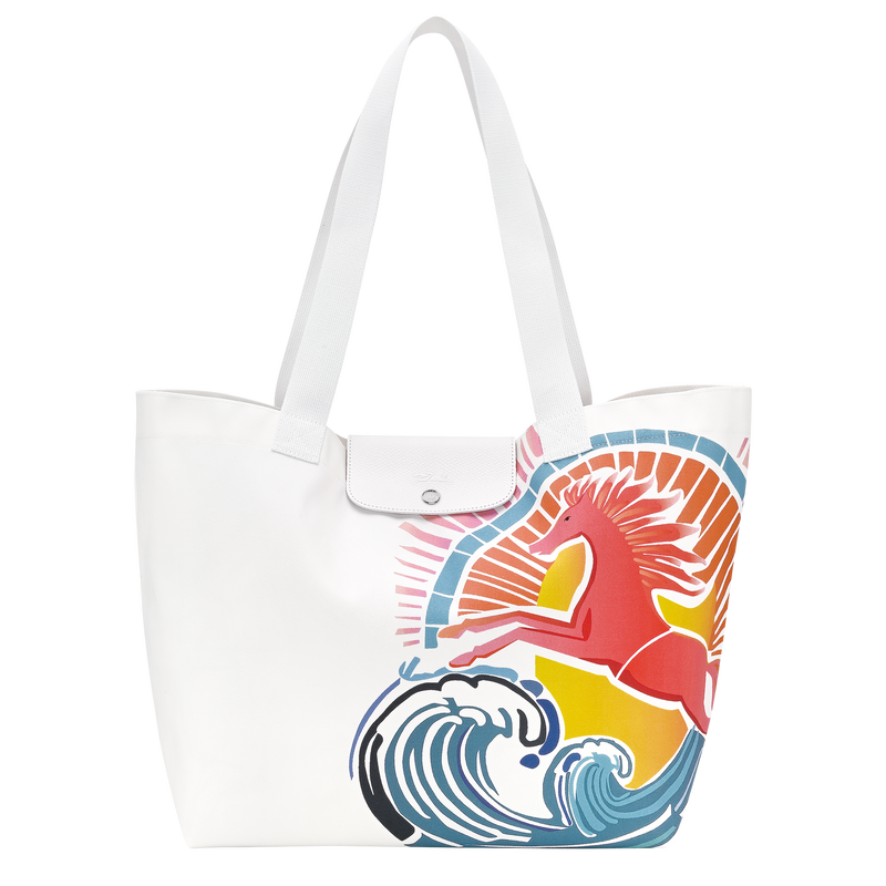 Le Pliage Collection L Tote bag , Rainbow - Canvas  - View 1 of  6
