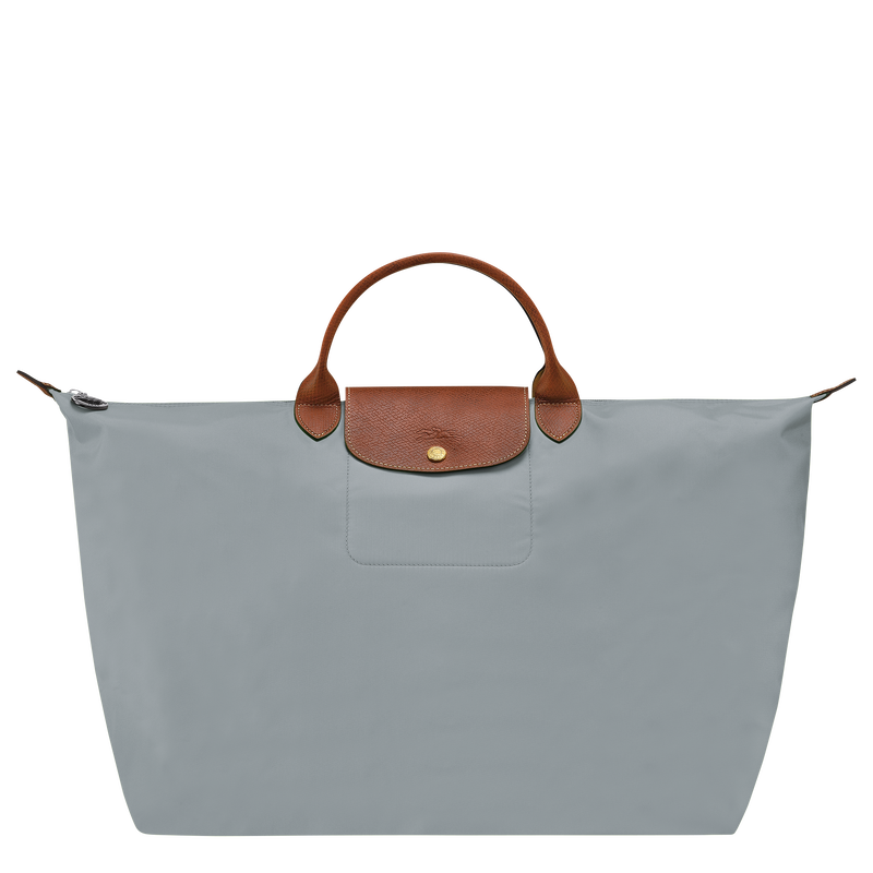 Le Pliage Original S Travel bag , Steel - Recycled canvas  - View 1 of  7