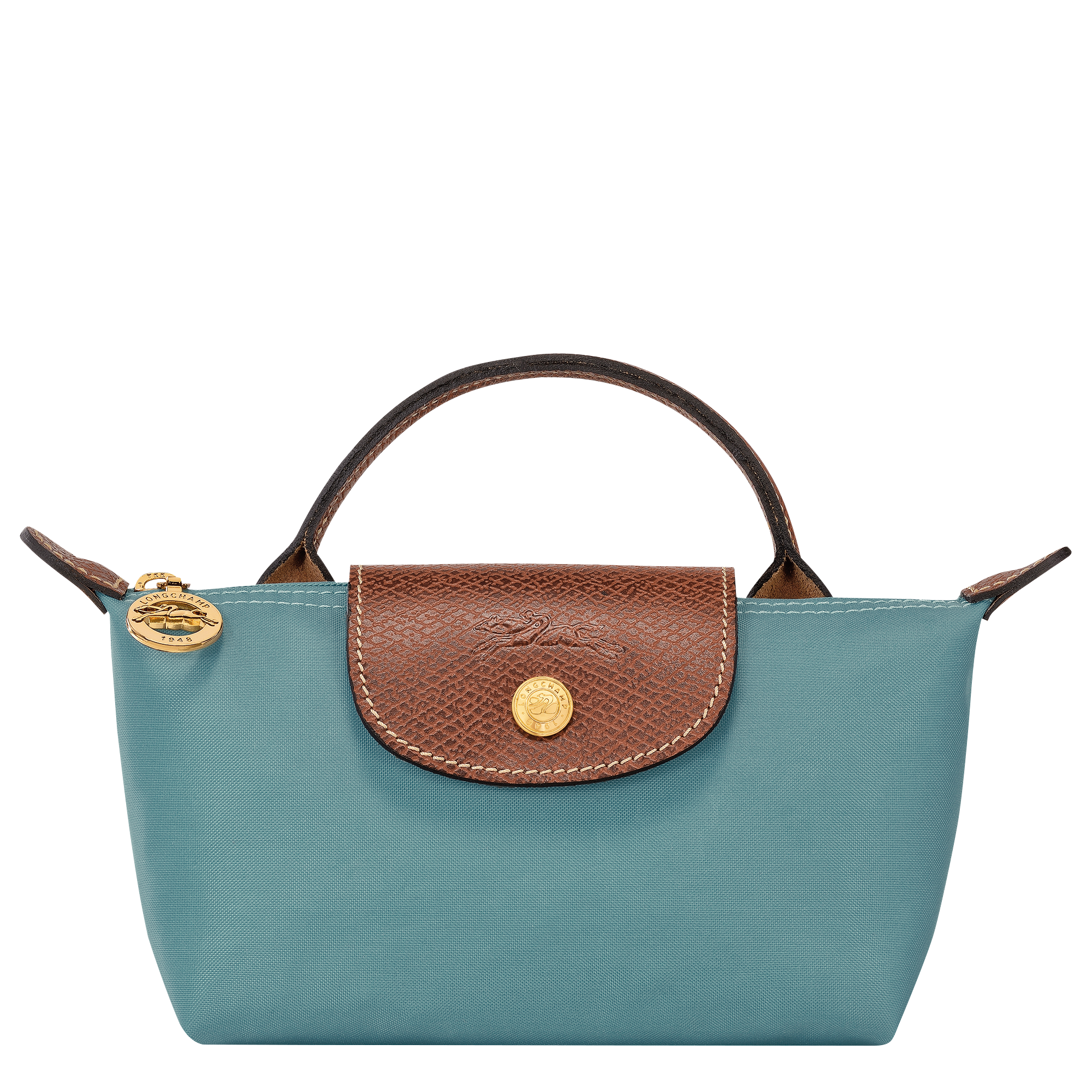 Pouch with handle, Eucalyptus - View 1 of
6 - zoom in Le Pliage Original Pouch with handle, Eucalyptus