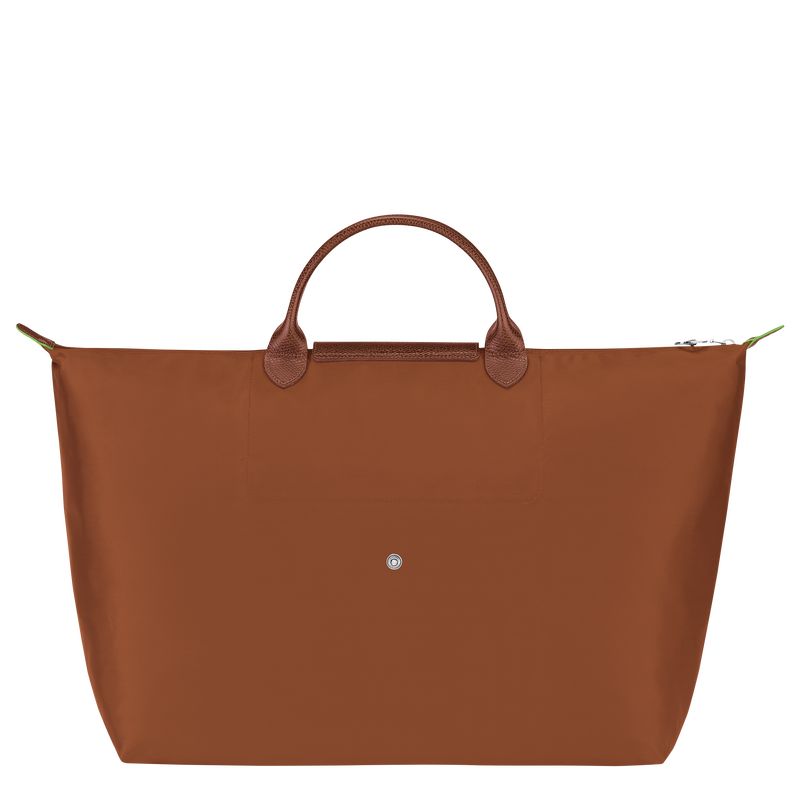 Le Pliage Green S Travel bag , Cognac - Recycled canvas  - View 4 of  6
