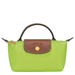 Le Pliage Original 化妆包 , 绿色 - 再生帆布
