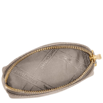 Le Foulonné Coin purse , Turtledove - Leather