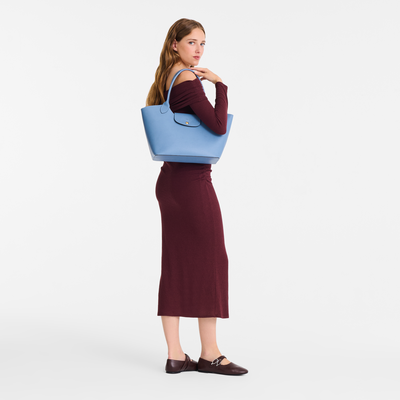 &Eacute;pure L Shoulder bag , Slate - Leather