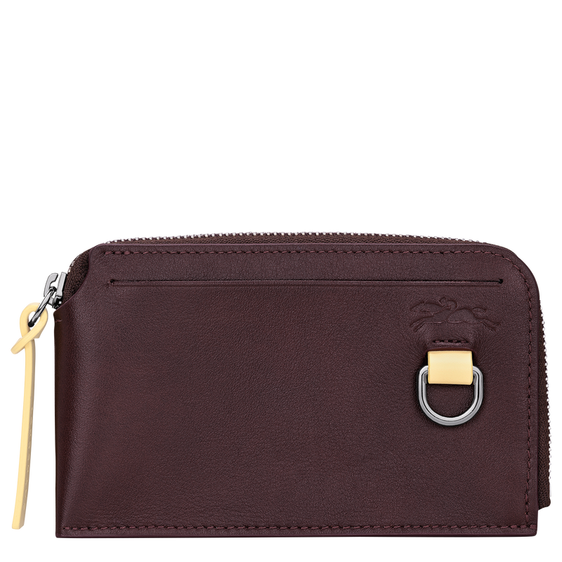 Longchamp Pocket Card holder , Mocha - Leather  - View 1 of  2