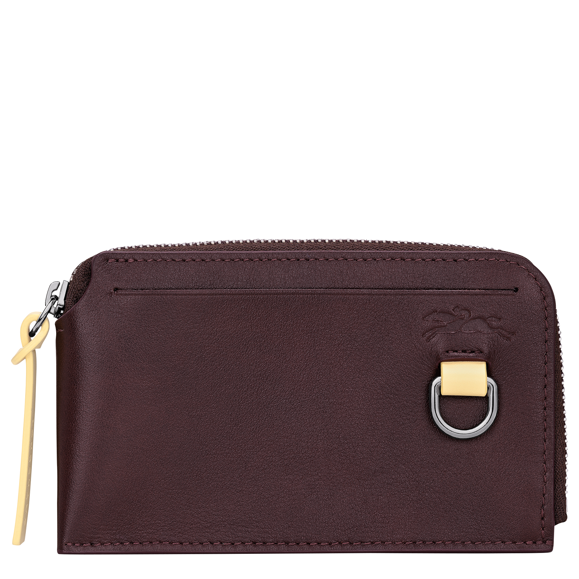 Card holder, Mocha - View 1 of
2 - zoom in Longchamp Pocket Card holder, Mocha