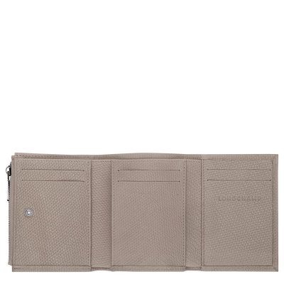 Le Roseau Compact wallet, Clay