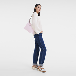 Le Pliage Xtra M Hobo bag , Petal Pink - Leather