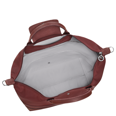 Le Pliage One Travel bag expandable, Burgundy