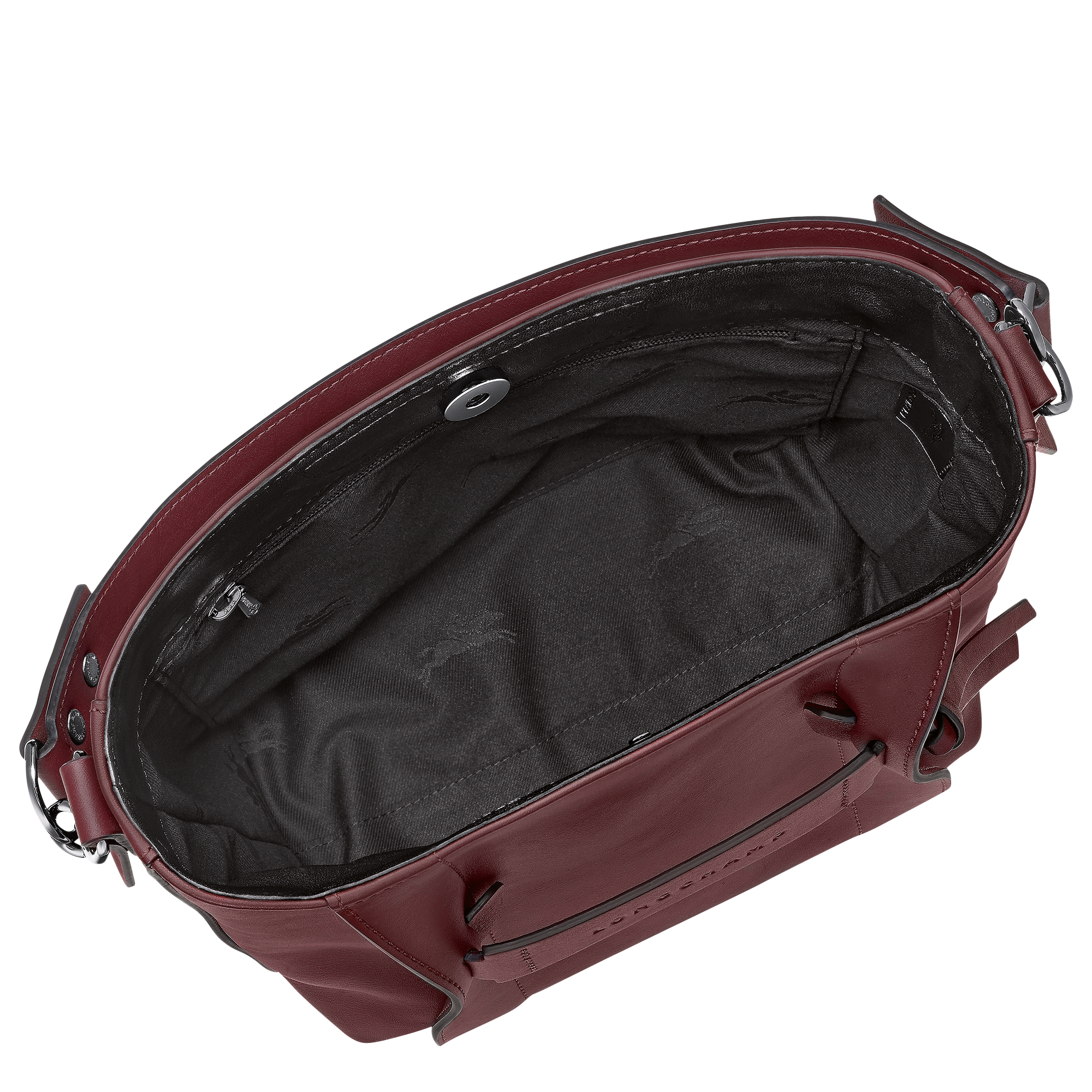 Longchamp 3D 斜挎包 S, 勃艮第色