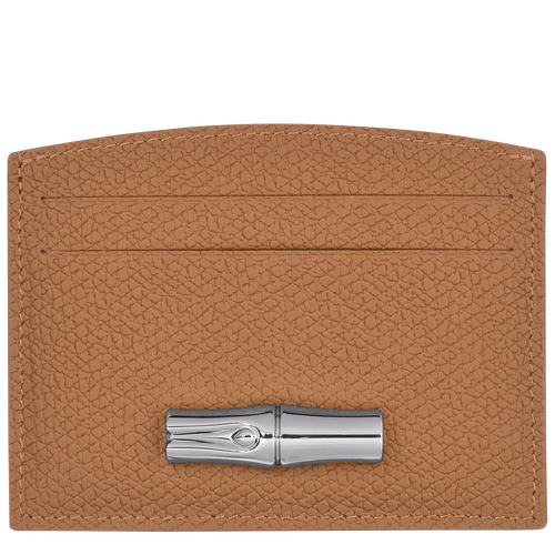 Roseau Card holder , Natural - Leather - View 1 of  3