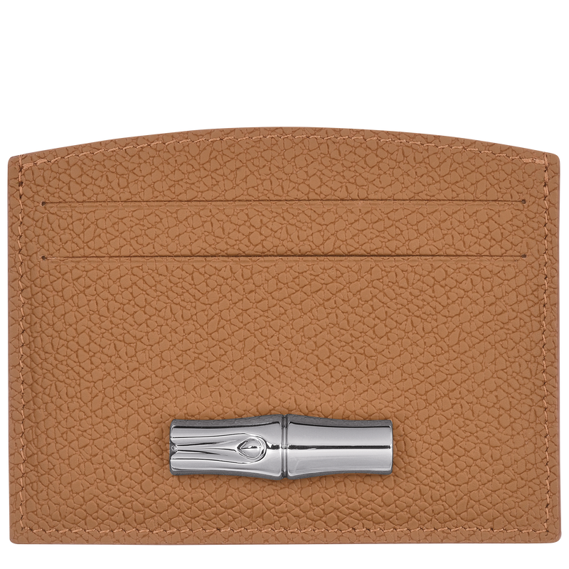 Roseau Card holder , Natural - Leather  - View 1 of  3