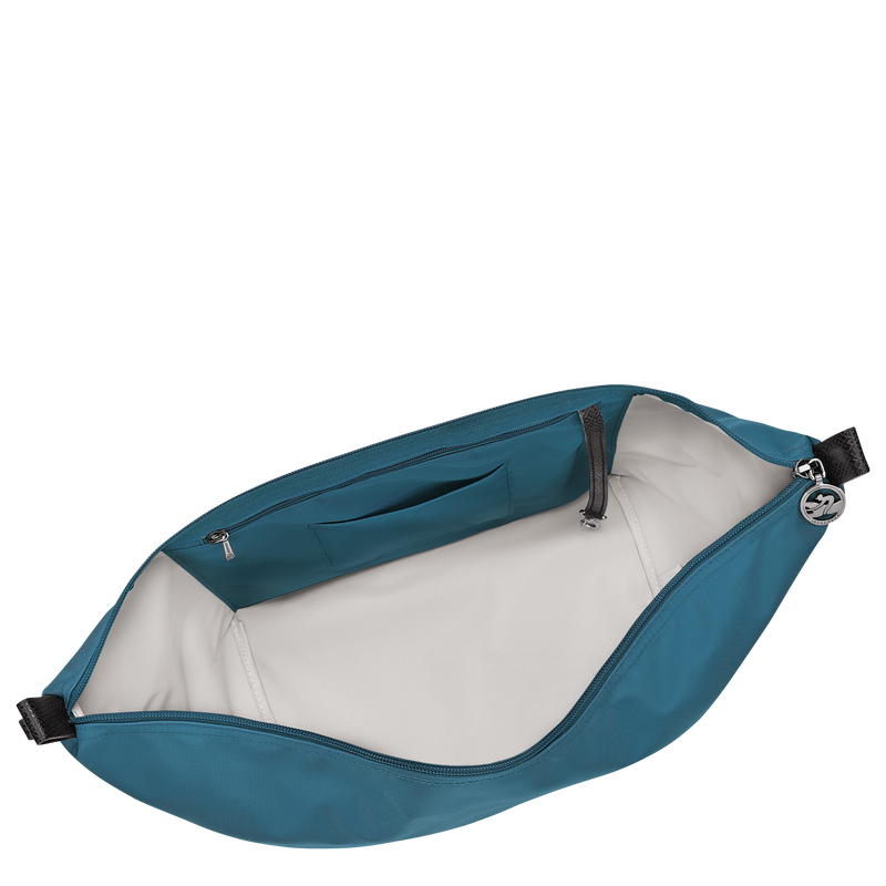 Le Slouchy M Hobo 袋 , 孔雀蓝色 - 帆布  - 查看 5 6