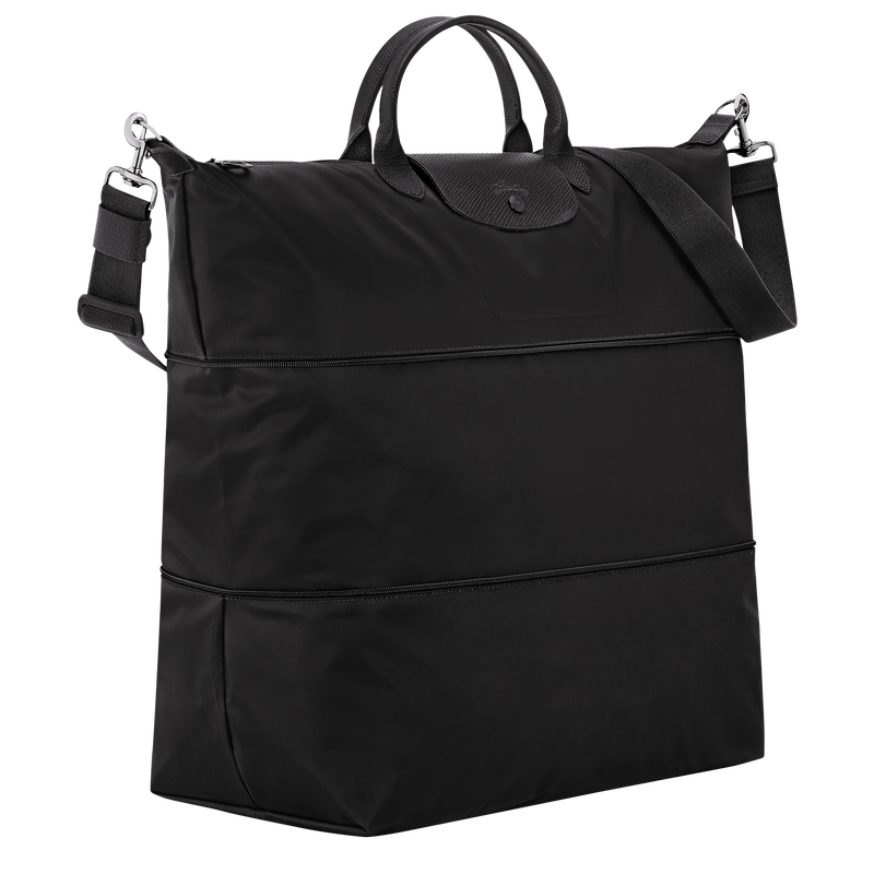 Le Pliage One S 可扩展旅行包 , 黑色 - 再生帆布  - 查看 3 9