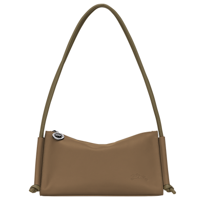 Le Pliage Xtra M 单肩包 , 橄榄绿 - 皮革