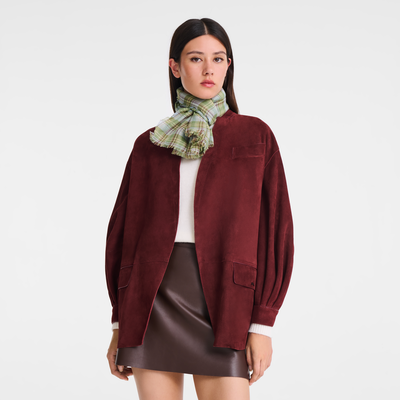 Tartans Longchamp Stole , Lichen - Cotton