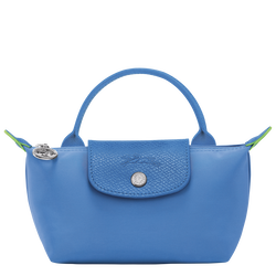 Le Pliage Green 化妆包 , 菊蓝色 - 再生帆布