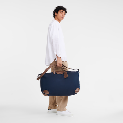 Boxford L Travel bag , Blue - Recycled canvas